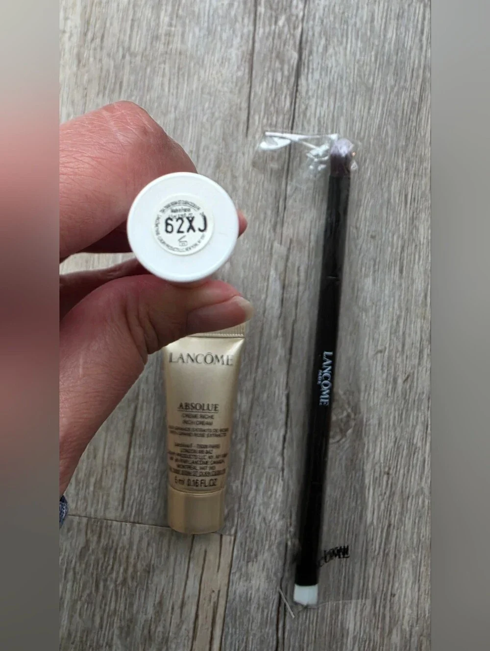 Lancome Dual Eye Shadow Brush + Lancome Absolue + Cils Booster XL + Cils Booster